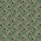 Fabric Henry Glass Aqua Tossed Clover Scrap Basket Favorites by the Quarter Yard 1521-11